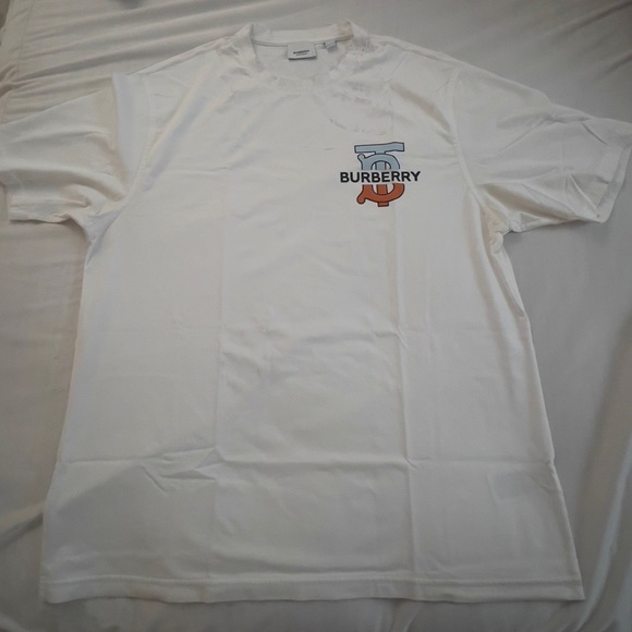 Burberry Tops - Burberry Tshirt TB Logo